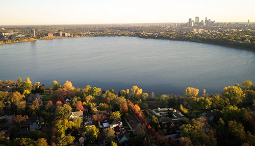 Lake and surroundings